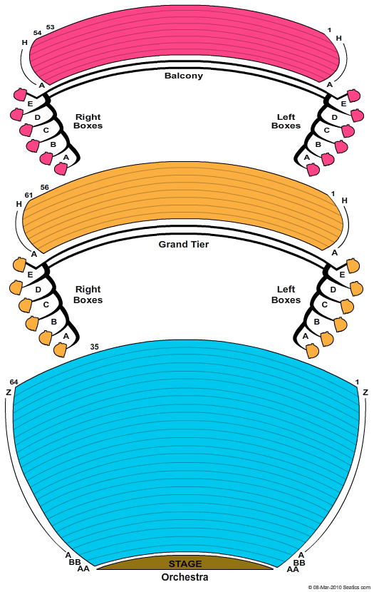 Louisville Concert Tickets Seating Chart Kentucky Center